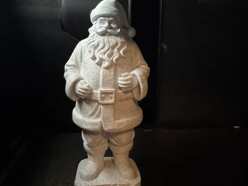 Santa Claus statue