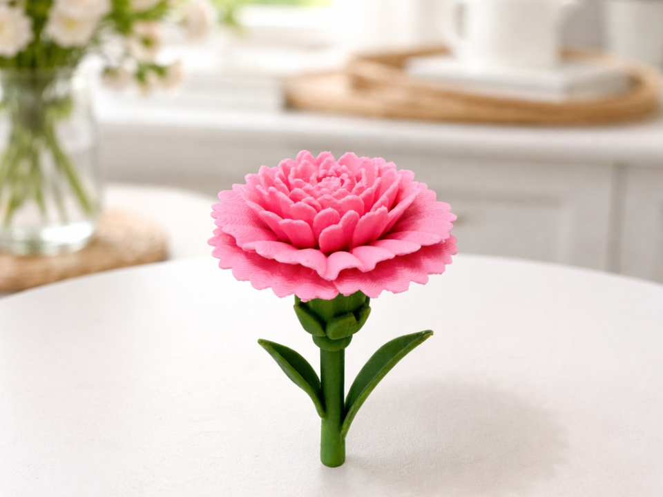 Pink Carnation Flower - Gift & Party Favor