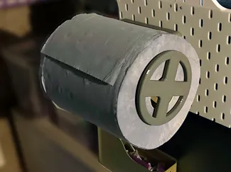Skadis Blue Paper Towel Holder