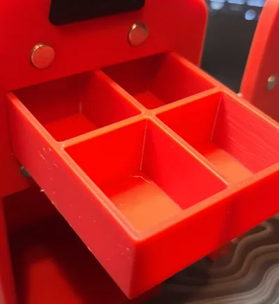 nuka cola deck box drawer 4 divider 