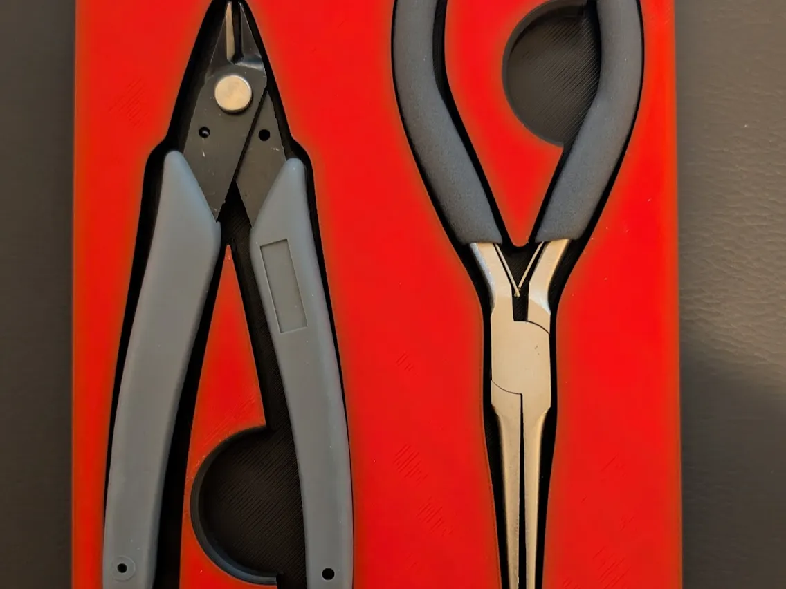 Flush Cutter and Plier Gridfinity Storage - Free 3D Print Model ...