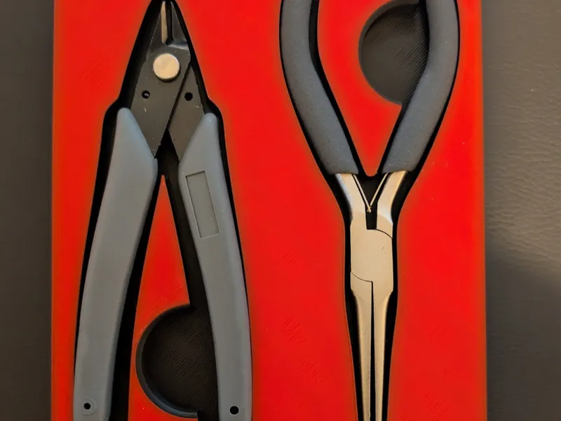 Flush Cutter and Plier Gridfinity Storage