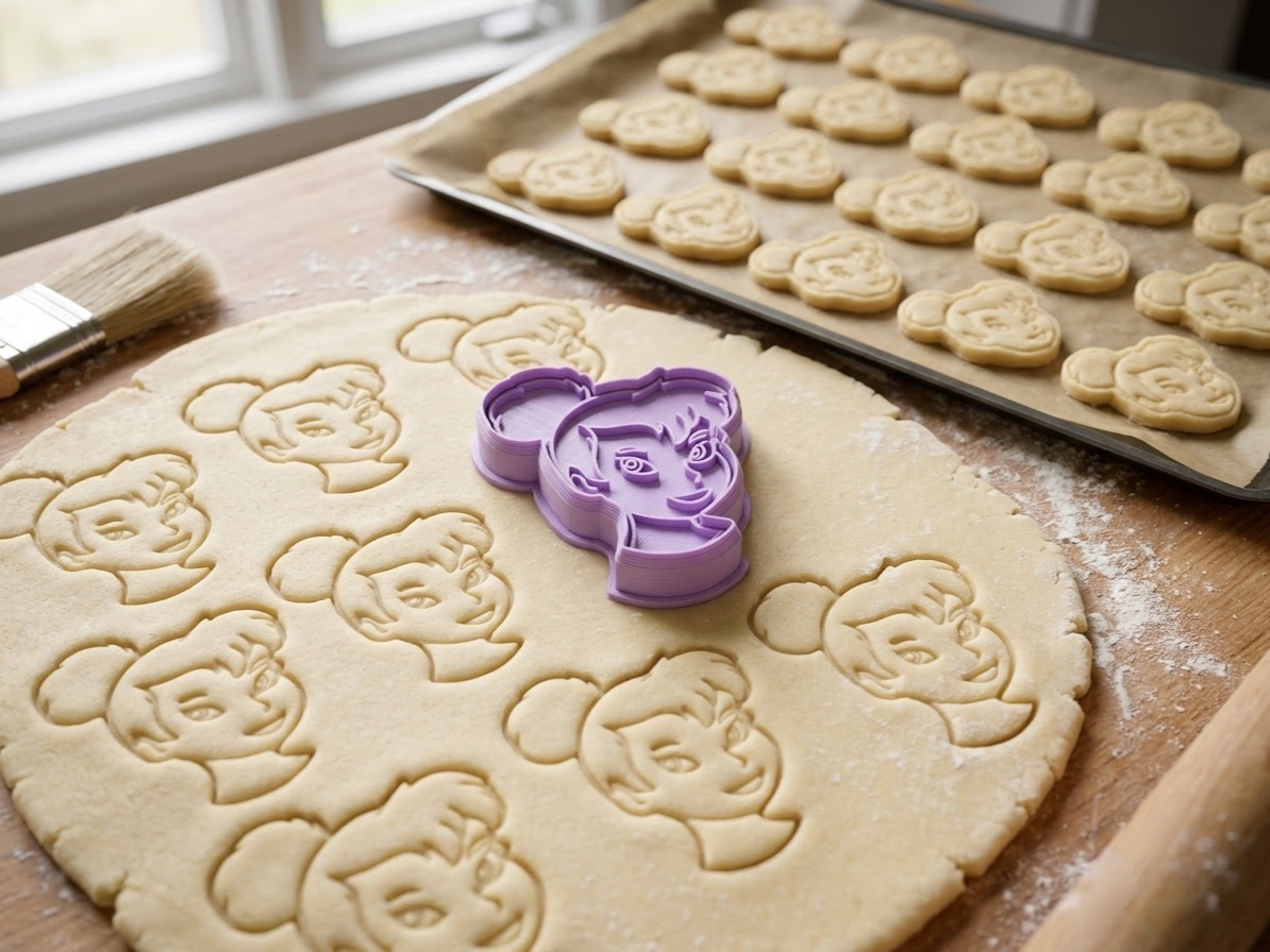 Cortador de galletas Princesa tinkerbell