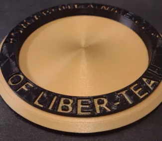 Helldivers Liber-tea 3D Coaster