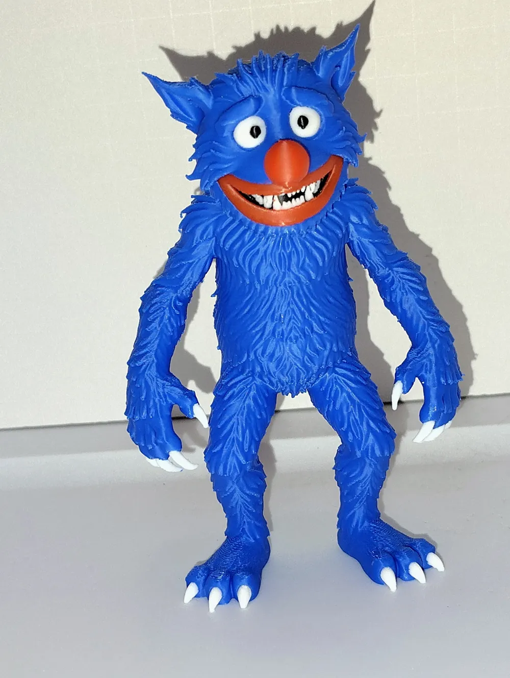 Scaredy Wolf - Puppet Style Werewolf - Free 3D Print Model - MakerWorld