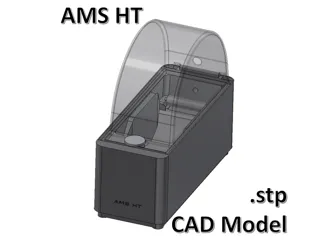 Bambu AMS HT CAD Model (.stp file)
