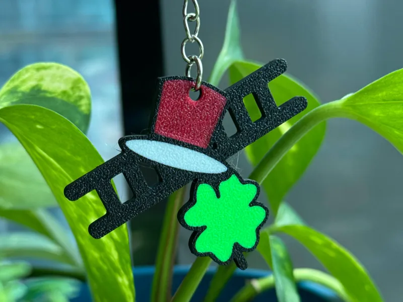 Martisor norocos breloc Keychain