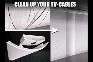 Cable Duct Cover TV-Cables Channel Raceway