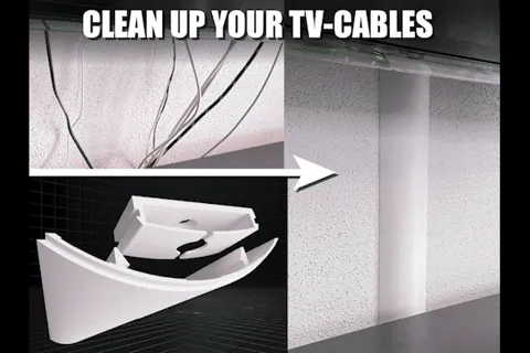 Cable Duct Cover TV-Cables Channel Raceway