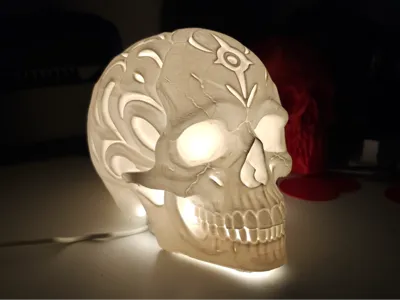 Skull Relic Lamp