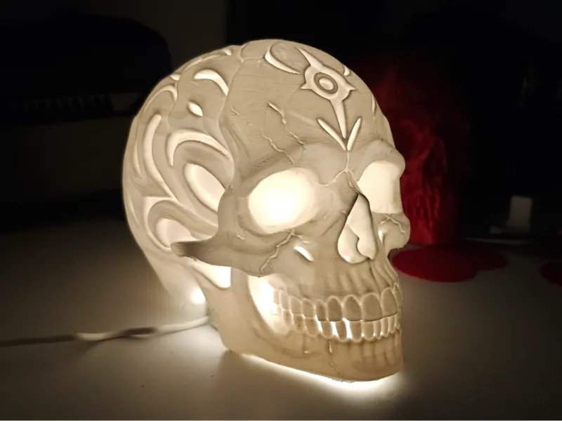Skull Relic Lamp