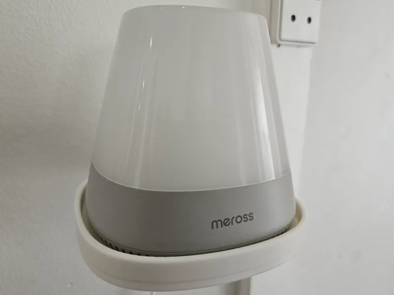 Meross Smart Cherub Baby Machine wall mount