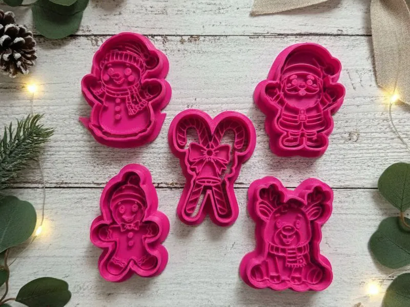 Set de Moldes Navideños “Clásicos de Navidad”