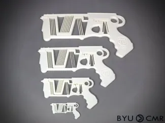 One Piece Compliant Mechanism Blaster