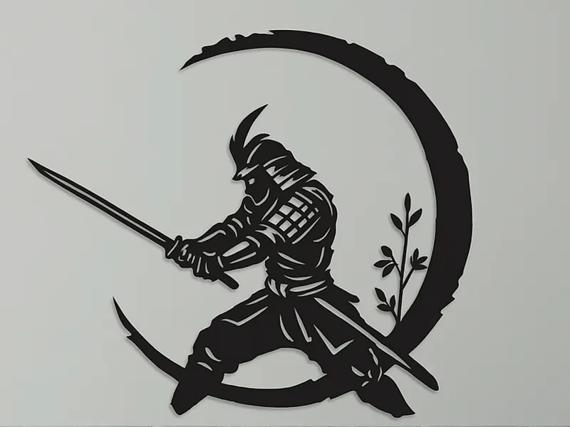 Samurai wall art