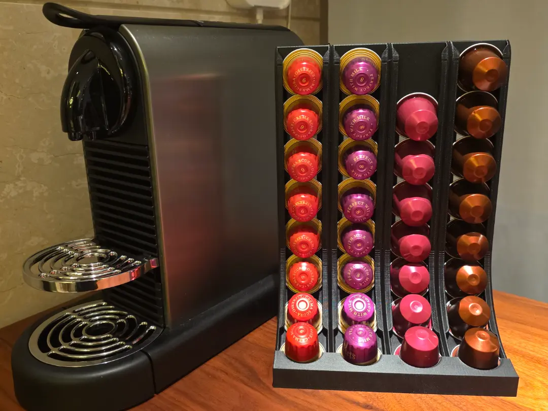 Miniatura 3 do modelo 3D Nespresso胶囊架