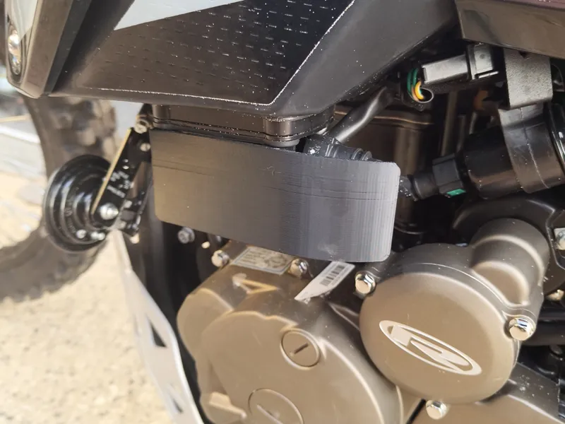 Rieju 307 Rally fuel connector cover