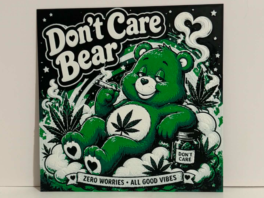 Don't Care Bear Hueforge - 1