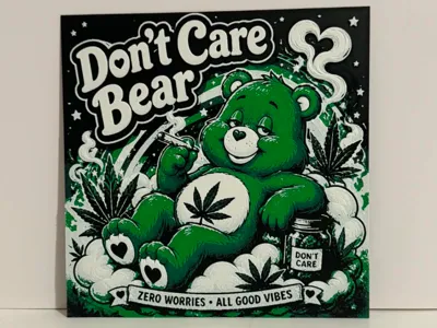 Don't Care Bear Hueforge