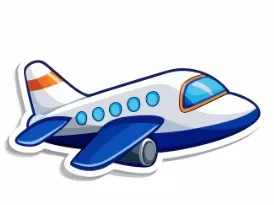 plane keychain