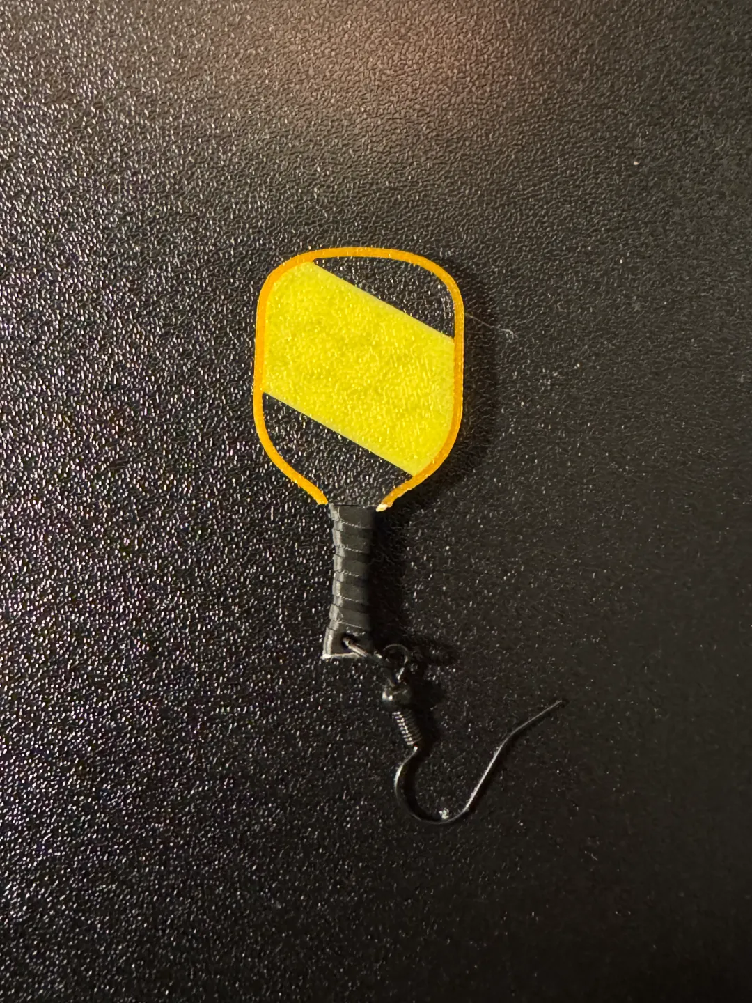 Pickleball Paddle Earring view 3