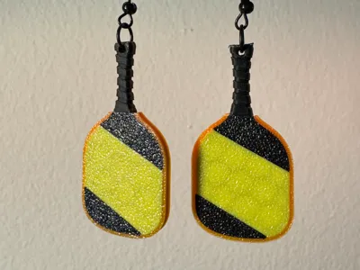 Pickleball Paddle Earring