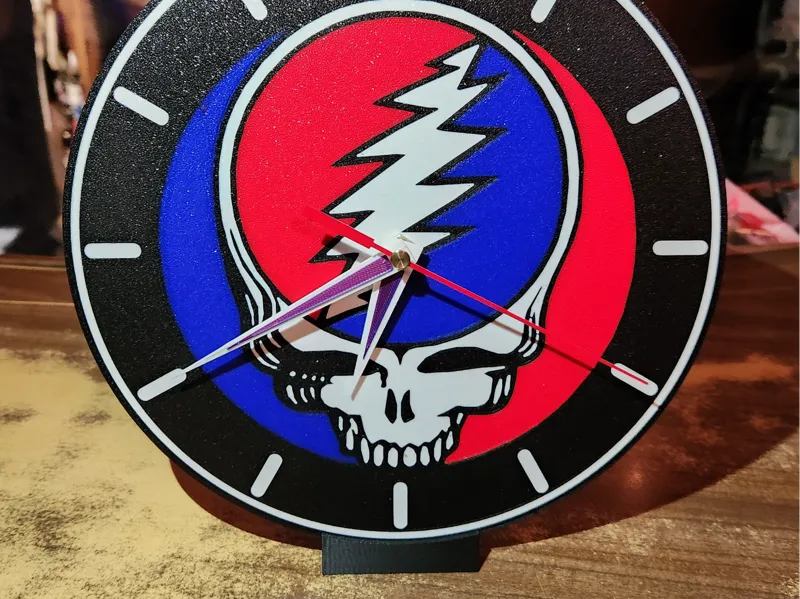 Grateful Dead clock