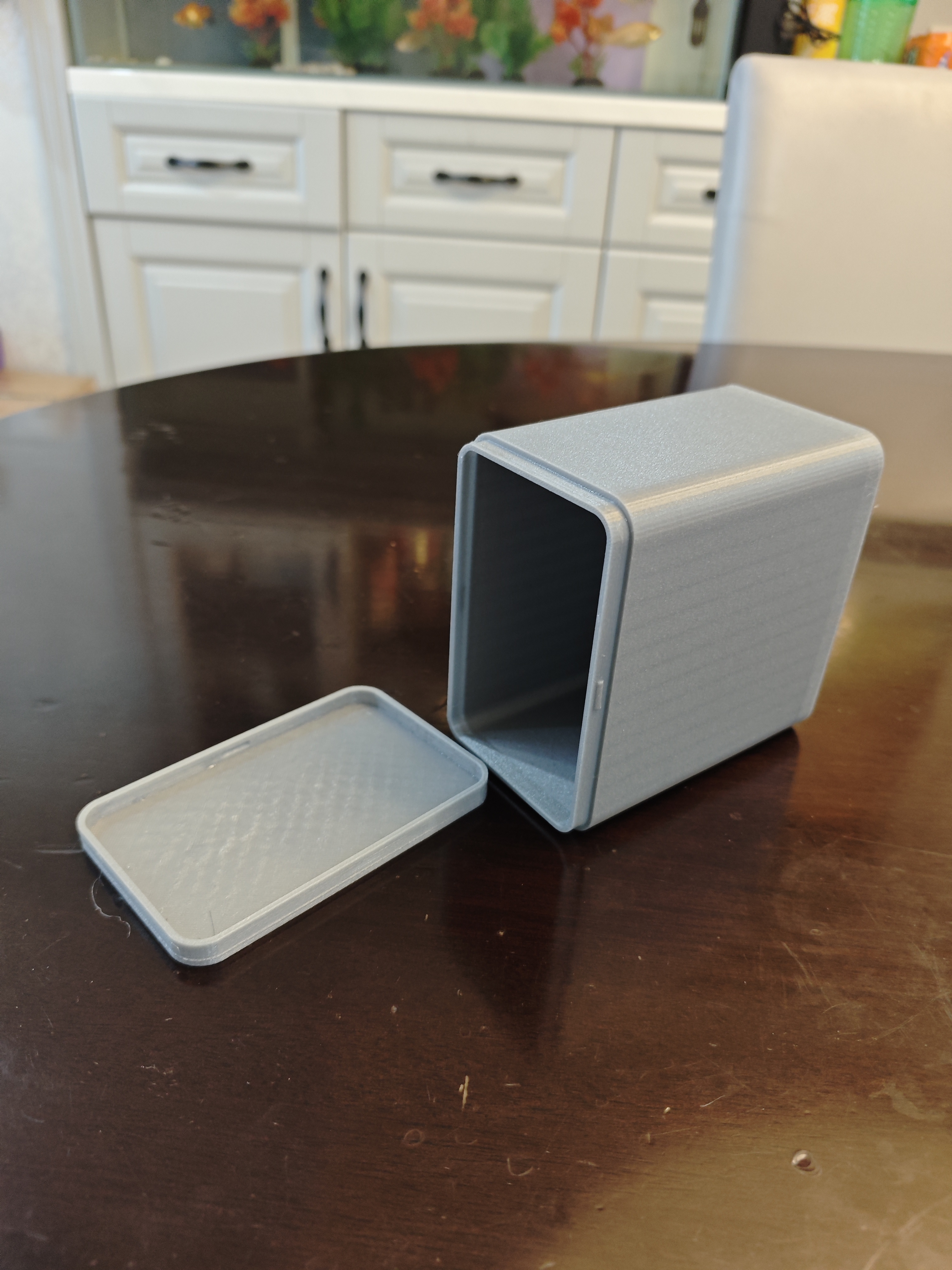 Miniatura 3 do modelo 3D 收纳盒 带盖子 盒子 大盒 罐子 大中小
