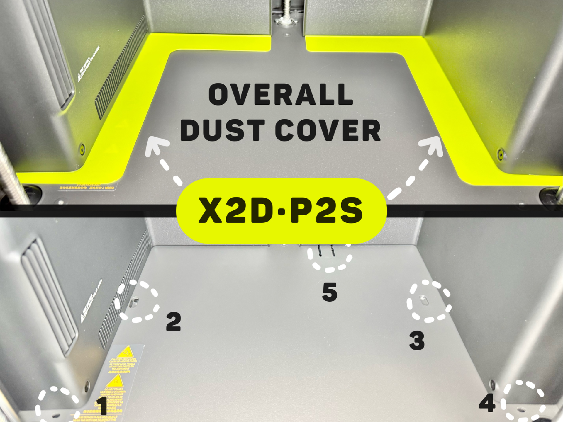 Bottom Overall Dust Cover