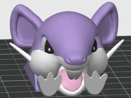 pokemon Rattata Fermaporte