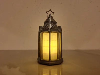 Winter and Christmas Lantern