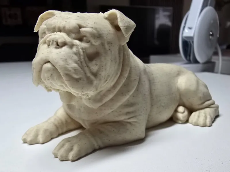 Cute English Bulldog - Lying Pose - Only 22 gram