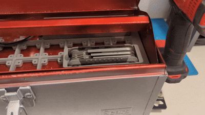 Husky Folding Hex Key gridfinity storage