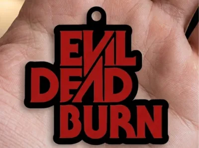 Evil Dead Burn Keychain