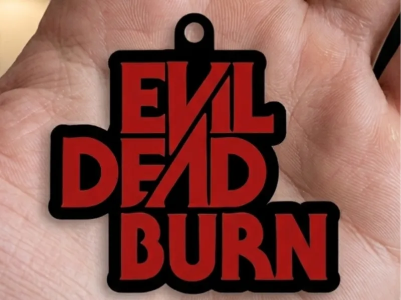 Evil Dead Burn Keychain