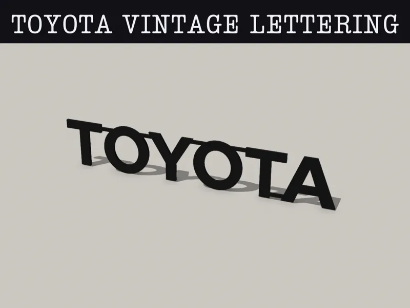 Toyota Classic Emblem