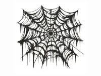 Toile d'araignée décorative pour Halloween — photo 2