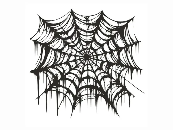 Toile d'araignée décorative pour Halloween