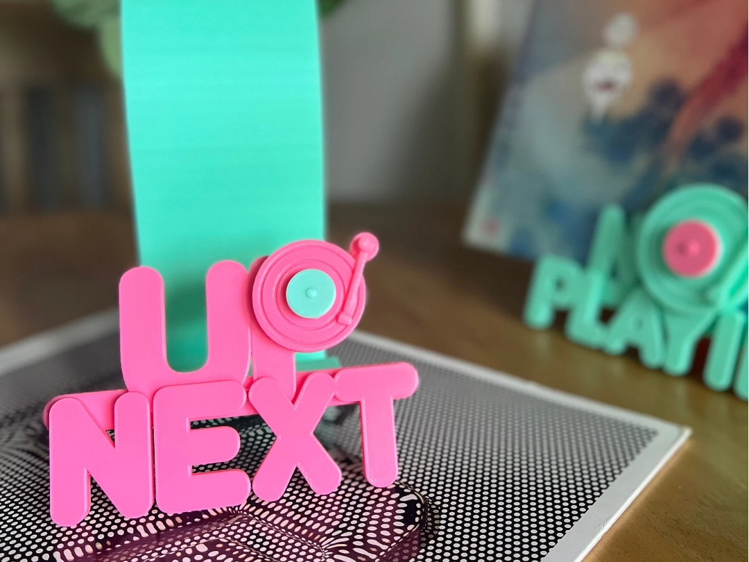 Up Next - Vinyl/Record Holder - Stand 3D model