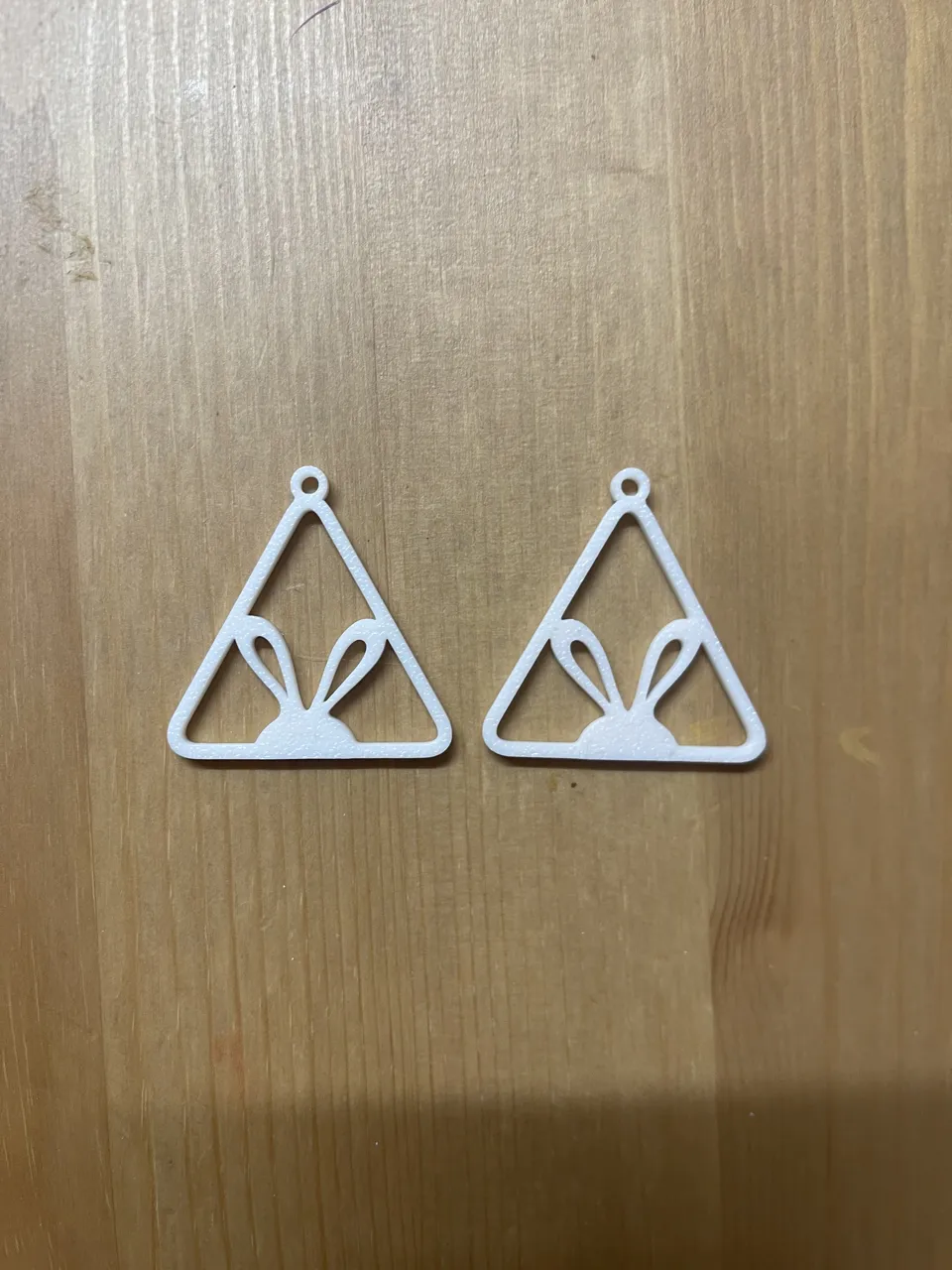Rabbit Earrings view 2