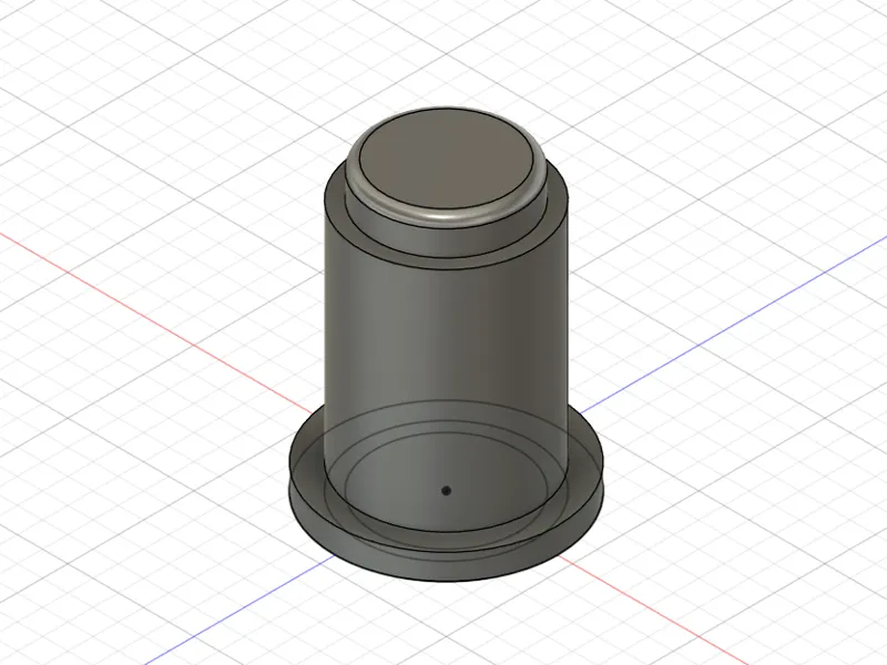 Printed TPU foot for the Bambu Lab X1C