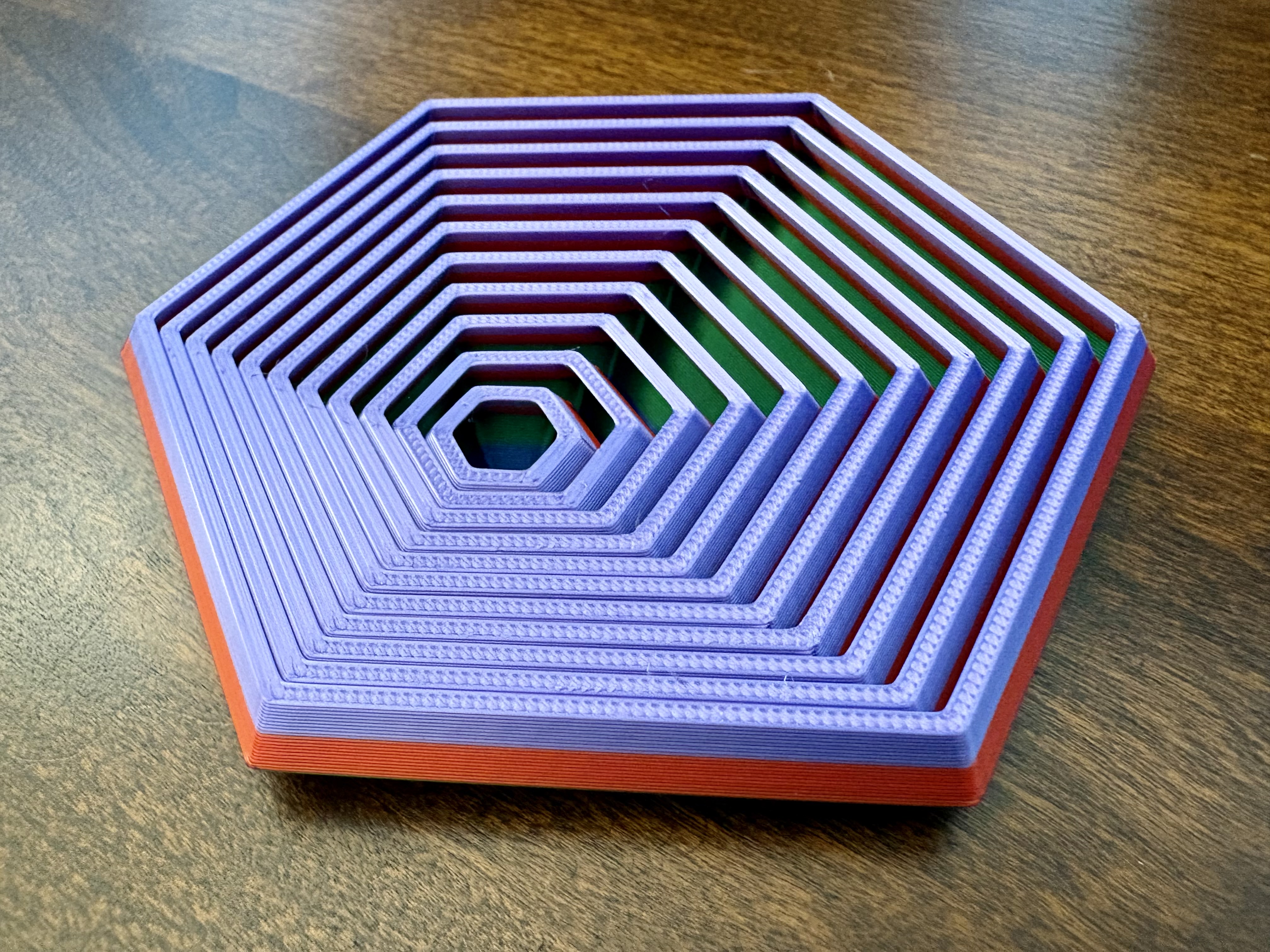 Miniatura 2 do modelo 3D Hexagon Fidget