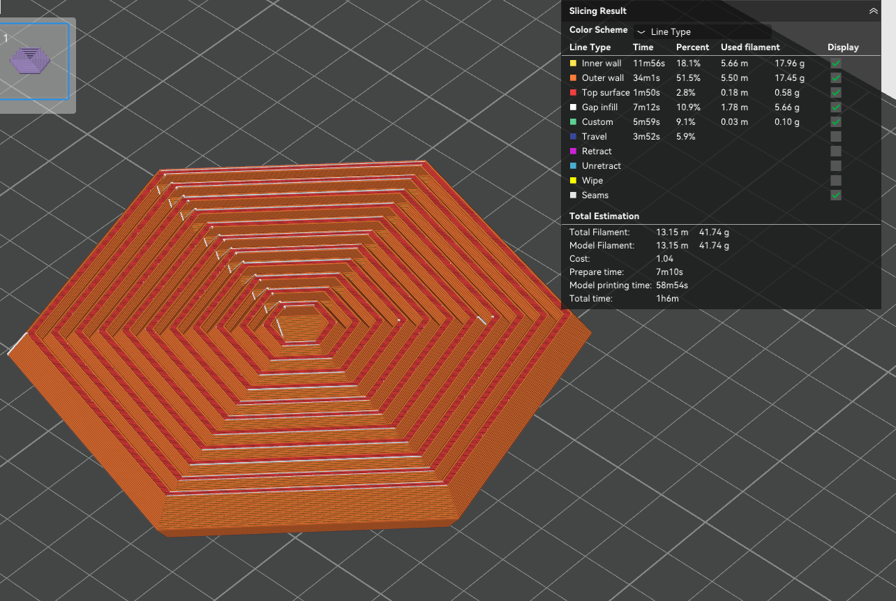Miniatura 3 do modelo 3D Hexagon Fidget