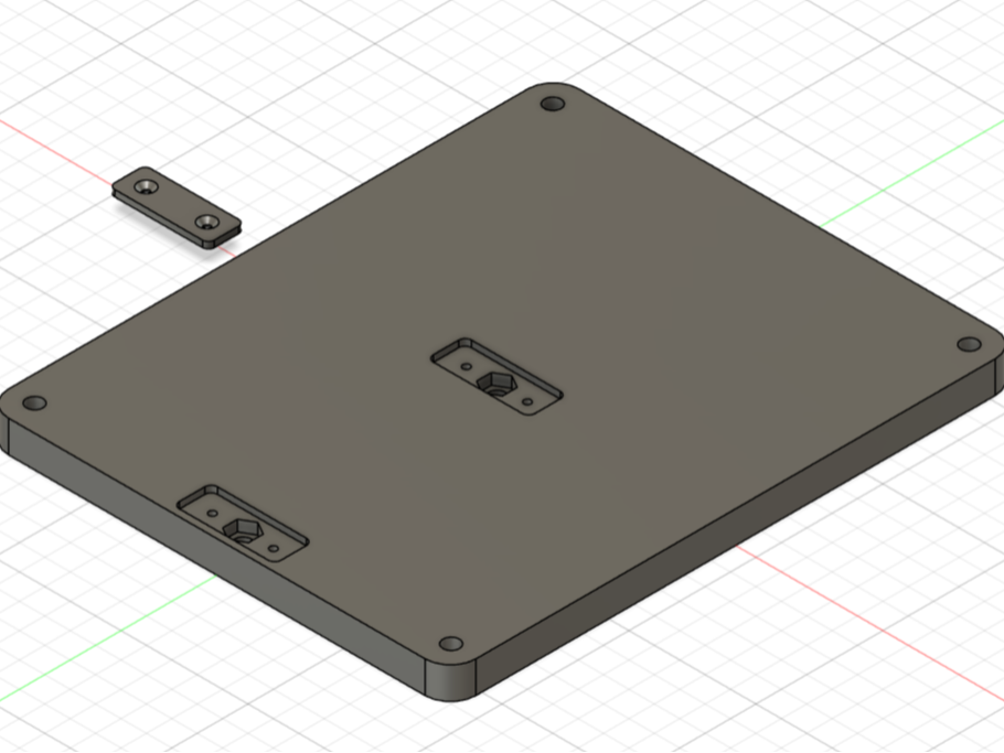 Logitech X56 HOTAS Mounting Plate