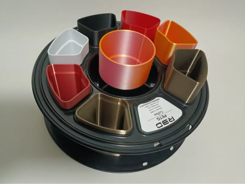 R3D线盘料盘笔筒工具筒