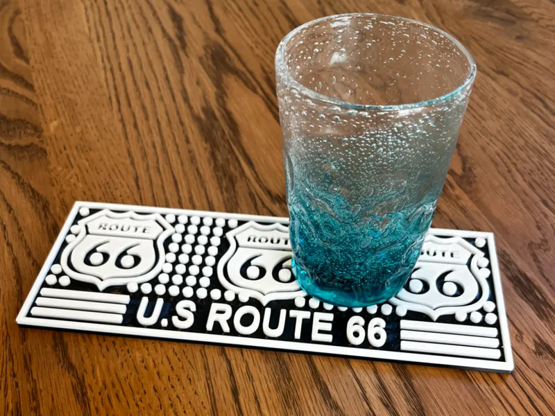 U.S ROUTE 66 バーマット　ラバーマット