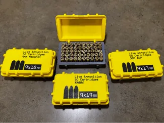 9mm Ammo Boxes Inspired by the game Starfield