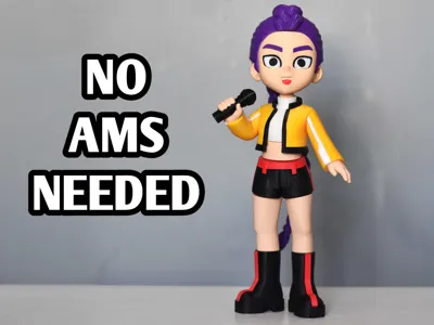 Rumi KPop Demon Hunters Articulated toy - NO AMS