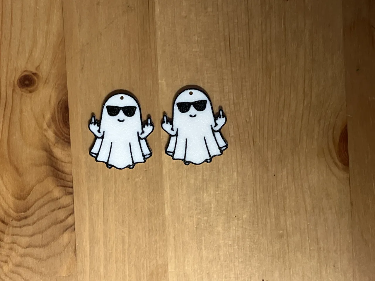 ghost earrings view 2