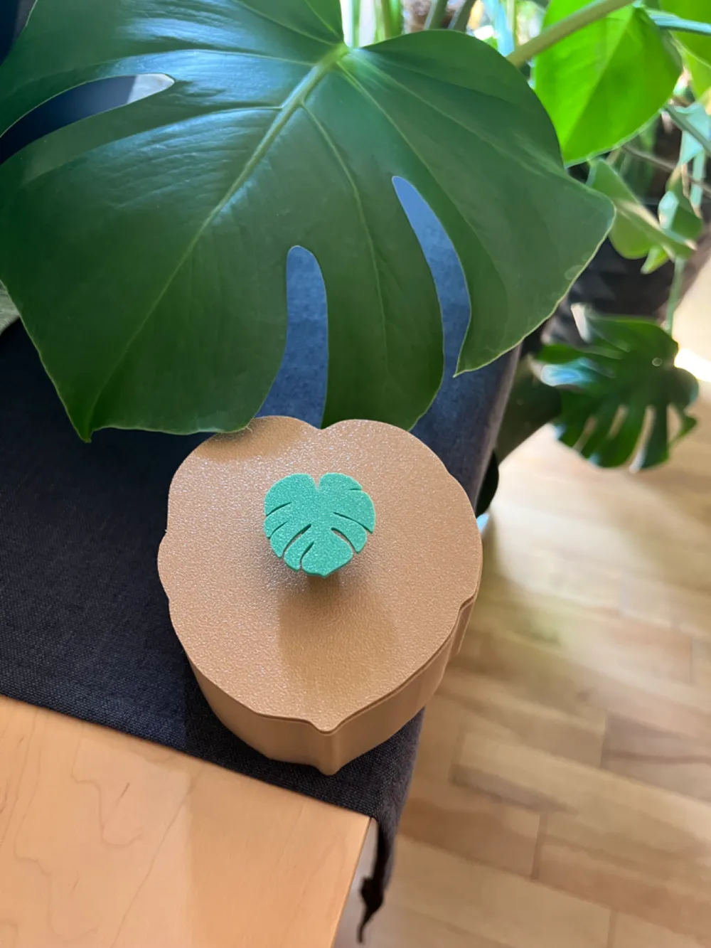 Monstera Coasters with Holder by DCprint - MakerWorld